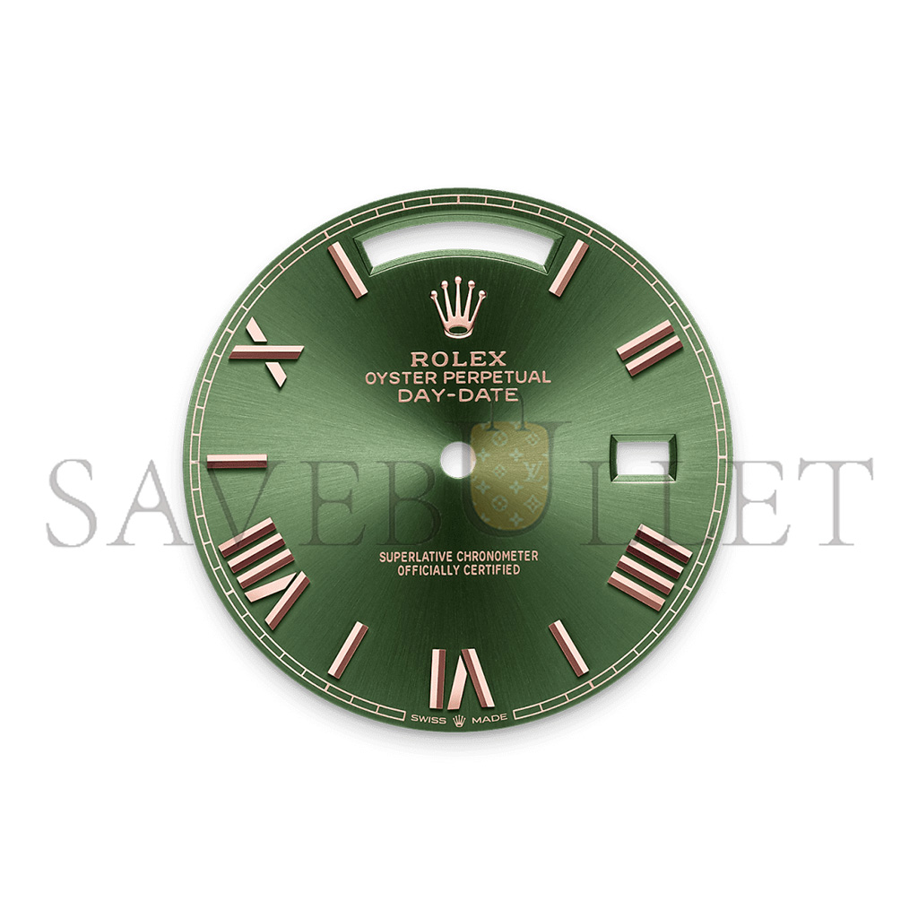 R*l*x day-date 40 oyster, 40 mm, everose gold watch 228235-0025